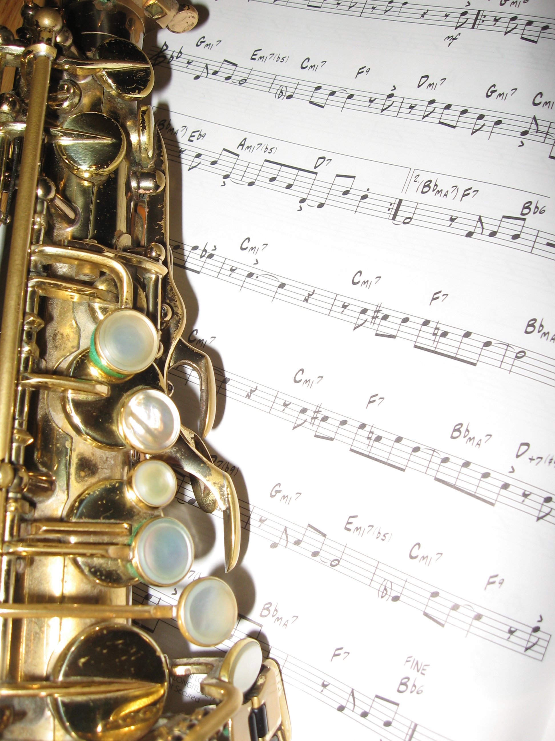 image cours saxophone solfège